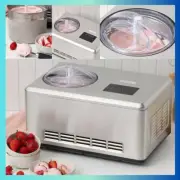 Wolstead Dulce Ice Cream Machine Maker with Compressor 2L Stainless Steel