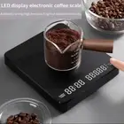 3KG/0.1G Digital Coffee Scale LED Screen Food Baking Scale Espresso