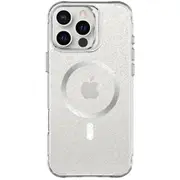 iCoverLover For iPhone 16 Pro Max Case Compatible with Magsafe Glitter Clear