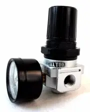 R202NG Air Compressor Regulator THB R202NG 1/4" NPT Mini Regulator w/ gauge