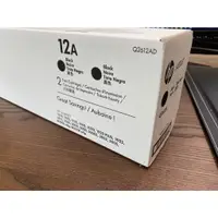 在飛比找蝦皮購物優惠-HP Q2612AD (12A) 全新未開封原廠碳粉匣*1+