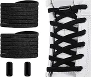 [Alegrianan] No Tie Shoelaces, Elastic Shoelaces for Adults/Kids，Elastic No Tie Shoe Laces