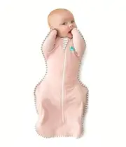 Love to Dream Swaddle UP, PINK baby Sleep Sack for newborns, 1.0 TOG, 5-8.5lbs