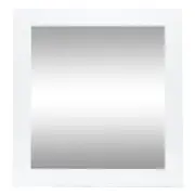 [James Lane] Hobart Dresser Mirror White - 100cm x 90cm