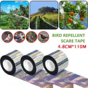 5PCS Flash Reflective Bird Scare Audible Repellent Pigeon Ribbon Deterrent Tape