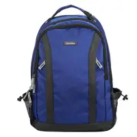 在飛比找momo購物網優惠-【Calvin Klein】CK機能型雙拉鍊尼龍後背包(藍色