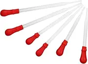 Cabilock 30Pcs Glass Droppers Liquid Pipettes Kit for Laboratory Experiments Home Use and Pet Feeding Lightweight Portable Transfer Pipettes for Easy Liquid