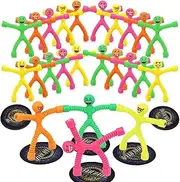 24 PCS Colorful Magnet Man Toys, Rubber Magnetic Man can Join Hands, Very Attractive Magnet Toys for Children, can be Refrigerator Magnet Toys, Very Worthwhile Toys.