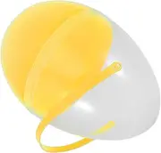 Large Plastic Easter Eggs Decor 25cm Easter Egg Storage Baskets with Handle Reusable Easter Egg Containers for Kids Easter Party Supplies