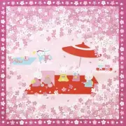 Maeda Senko Shiki Saifu Small Furoshiki Spring Nodate