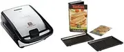 Tefal Multi-Function Sandwich Maker with Panini and Grill Plate SW852D61 & XA8003