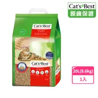 在飛比找momo購物網優惠-【CAT’S BEST 凱優】經典凝結木屑砂（紅標凝結型）2