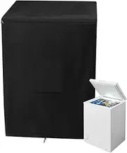 Chest Freezer Cover | Chest Freezer Dust Protector Waterproof | Home Appliance Outdoor Protector Oxford Fabric for Family, Friends, Neighbors