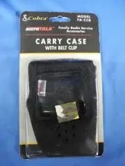Cobra MicroTalk FRS FA-CCB Walkie Talkie Carry Case w/ Belt Clip (Free Shipping)