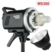 Godox MS300 Studio Flash Strobe 300W GN53 5600K For Bowens Mount Monolight 2.4G