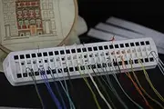 Pako Organiser Storage Needle Organiser - Cross Stitch Accessories - for Embroidery Needle - with 10 Blank Code Cards