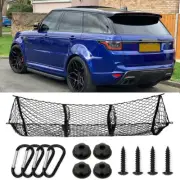 For Land Rover Range Envelope Car Truck Bed Mesh 3 Pocket Cargo Net Organizer