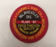 CAMPBELL'S SOUP CO. PLANT 97 PATCH