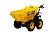 Baumr-AG Power Wheelbarrow Motorized Mini Petrol Powered Wheel Barrow Self Dump