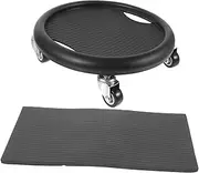 Totority 1set Sliding Discs for Abdominal Training Multi-Functional Fitness Equipment Knee Cushion for Full-Body Workouts Low-Impact Design Materials Random Kneepad