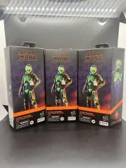 3X STAR WARS BLACK SERIES CLONE TROOPER HALLOWEEN EDITION ACTION FIGURE