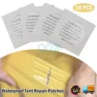 10x Waterproof Tent Repair Canvas Awning Sail Kites Adhesive Patches Tape Kit AU