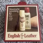 VTG English Leather Moustache Grooming Kit Wax & After Shave RARE MEM Company