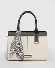 Multi Colour Stef Scarf Mini Bag