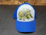 NWT Teenage Mutant Ninja Turtles Youth Blue Adjustable Baseball Cap Hat