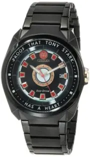 CITIZEN Watch Eco-Drive Marvel Special Model "TONY STARK" AW1017-58W Men's