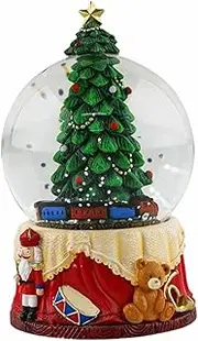Glass Snow Globe Resin Snowflakes Snow Globe for Party Girlfriend Boys Girls