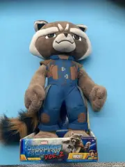 Guardians Of The Galaxy Rocket Plush Animal New