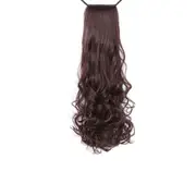 3 Pcs Wave Curls Long Ponytail Clip Curly Long Hair Ponytail Wig Wig Heat-resistant Synthetic Hair Clip Headwear