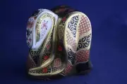 ROYAL CROWN DERBY OLD IMARI SNAKE PAPERWEIGHT - BRAND NEW/BOXED