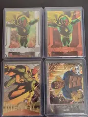 2024 Skybox Marvel Metal Universe Avengers #R-2 Vision Retro Lot