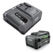 FLEX 24V 1 x 5.0Ah Charger Battery Pack Starter Kit FXA0421-1C