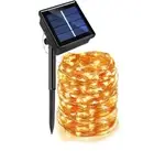 50/100/200/330 LED Solar String Fairy Light Outdoor Lamp Holiday Christmas New
