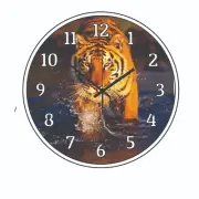 Bengal Tiger Wall Clock Hanging Wall Clock Time Piece