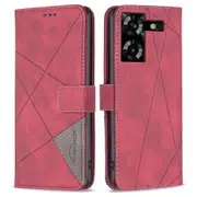Binfen Color Pu Leather Stand Phone Cover For Tecno Pova 5 4g, Wallet Design Case