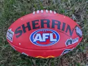 Rare New 2025 Sherrin AFL Gather Round Replica Game Ball Full Size Football