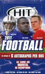 NCAA 2011 Sage Hit Football Low Series (30 Packs)