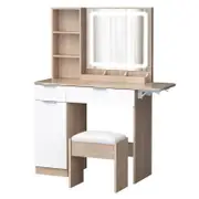 ALFORDSON Dressing Table Stool Makeup Mirror