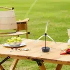 - Fly Fan for Tables Battery Operated Flexible Fly Repellent Fan Food Spinning F