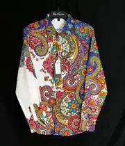 Robert Graham DPROPS Rainbow Paisley Medium LIMITED EDITION $398 NWT Classic