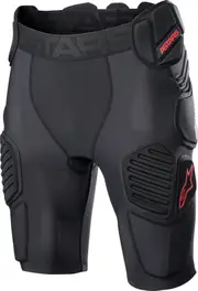 Alpinestars Bionic Pro, protector shorts Level-1 , color: Black/Red , size: XXL