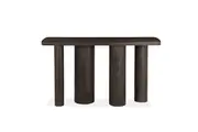 Raimon Furniture Angelo Wooden Dark Oak Veneer Hallway Console Hall Table Coffee