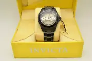 Invicta Automatic Black Band Men's Watch Water Resistant Skeleton 24697