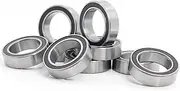 10PCS MR106RS Bearing 6x10x3 Mm ABEC-7 Hobby Electric RC Car Truck MR116 RS 2RS Ball Bearings MR106-2RS Black Sealed