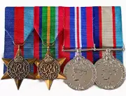 WW2 PACIFIC - KOKODA CAMPAIGN MOUNTED FOR WEAR MILITARY MEDAL GROUP ANZAC DAY