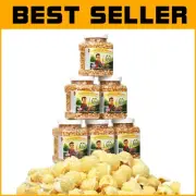 Gourmet Mushroom Popcorn Kernels - 6-Pack of 1lb Tubs Non-GMO, Gluten-Free